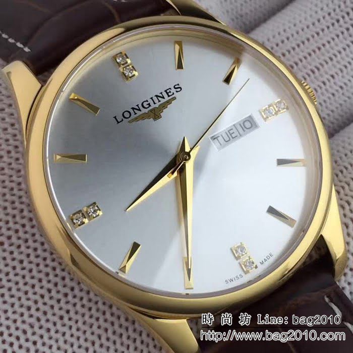 LONGINES浪琴 簡約時尚 男士精品腕表 WSS0903